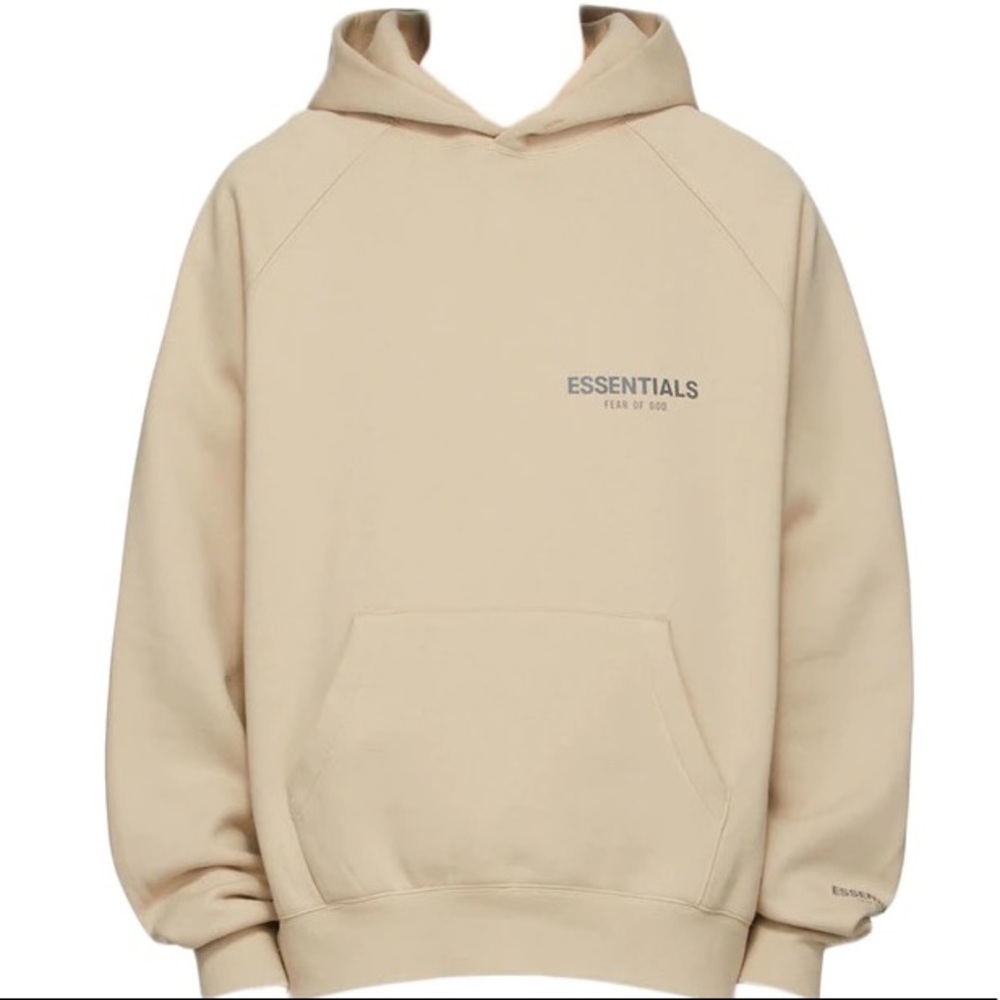 Essentials FEAR OF GOD Women’s Tan Hoodie -  Size M